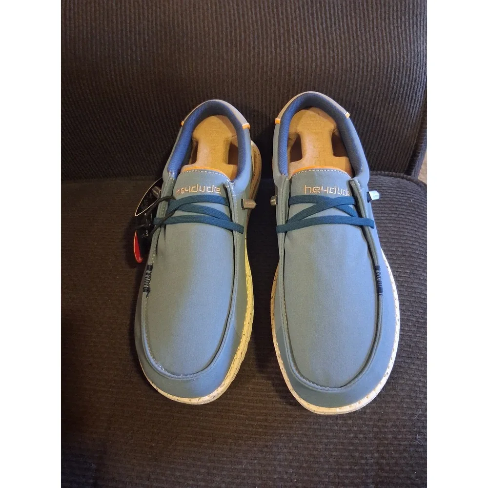 Hey Dude‎ Wally ADV Aegean Blue Slip On Loafers Mens Size 8 112412720
